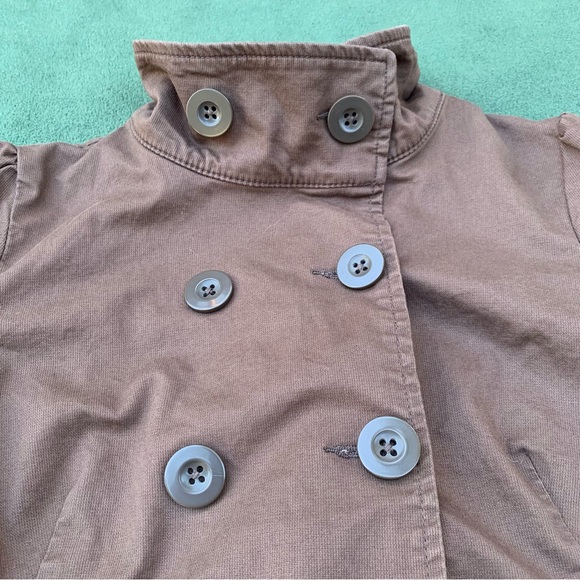 Brown Cropped Jacket - Picture 4 of 8